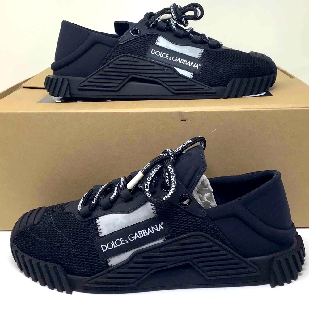 SOLD🦨🦦🐇🦔DOLCE GABBANA NS1 slip on sneakers in mixed materials 💯